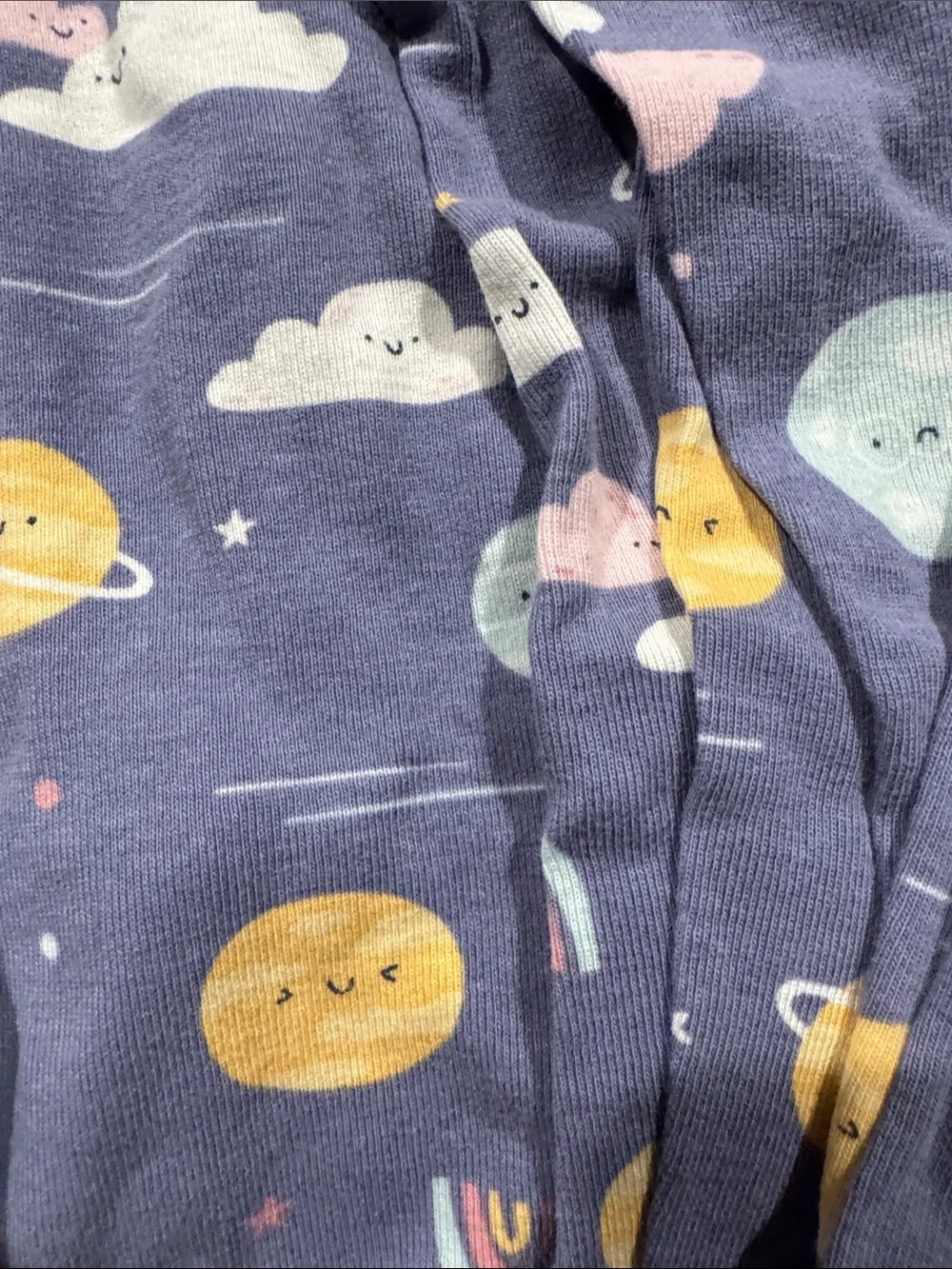 Old Navy Kids Pajama Sets - Light Purple & Multi Fair Isle - Size 5